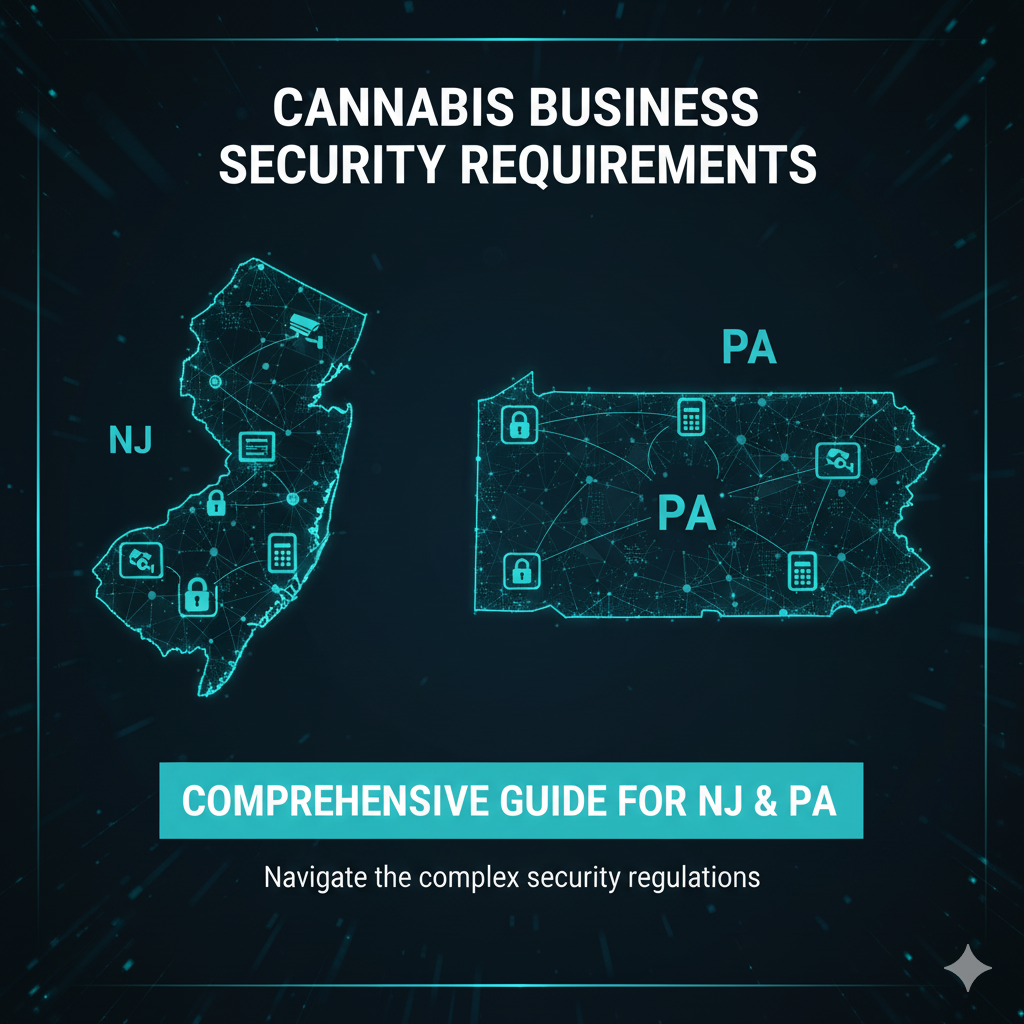 Cannabis Business Security Requirements in NJ and PA
